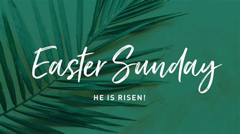 easter sunday 2021 services